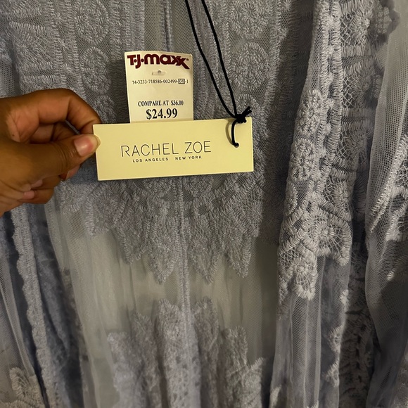 Shear blue Cardigan - Picture 8 of 8